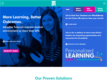 Tablet Screenshot of apexlearning.com